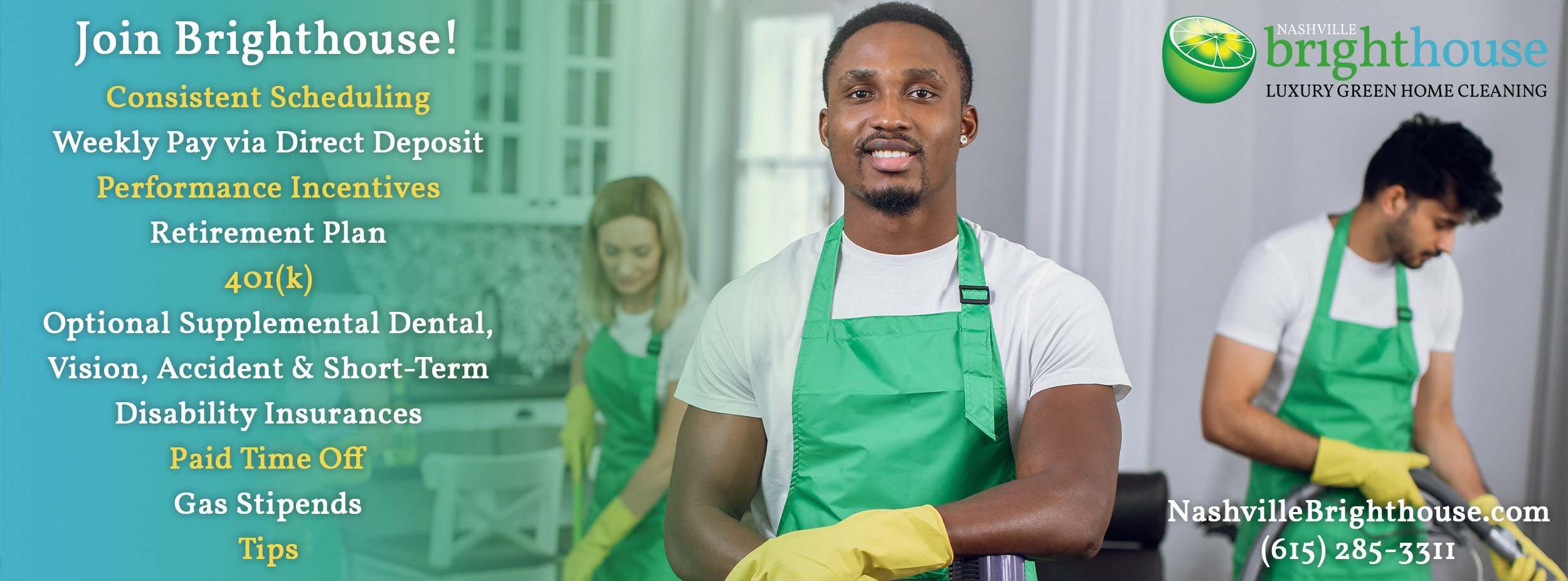 Nashville House Cleaning Jobs